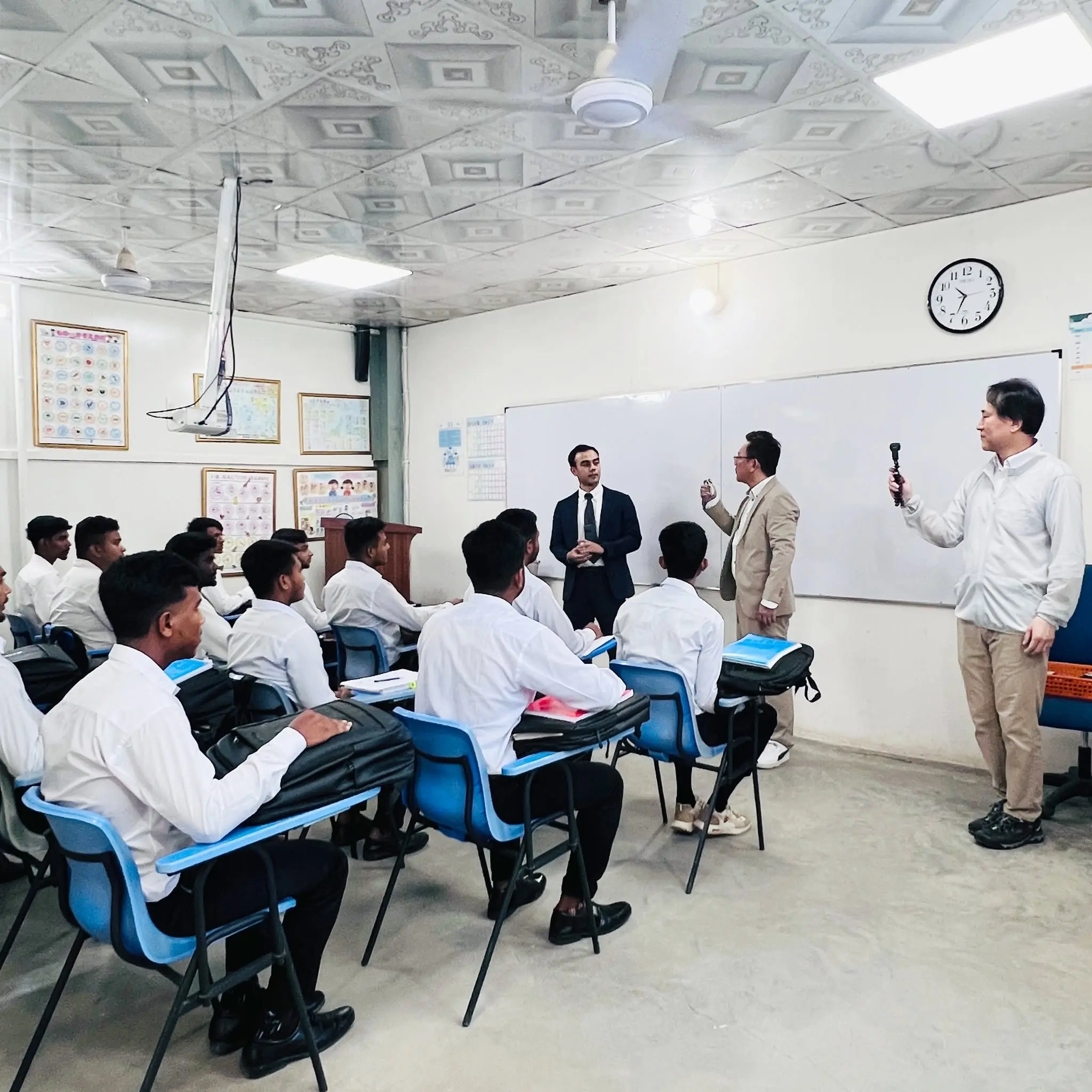 Amin Daiko Japanese Language Centre — training session