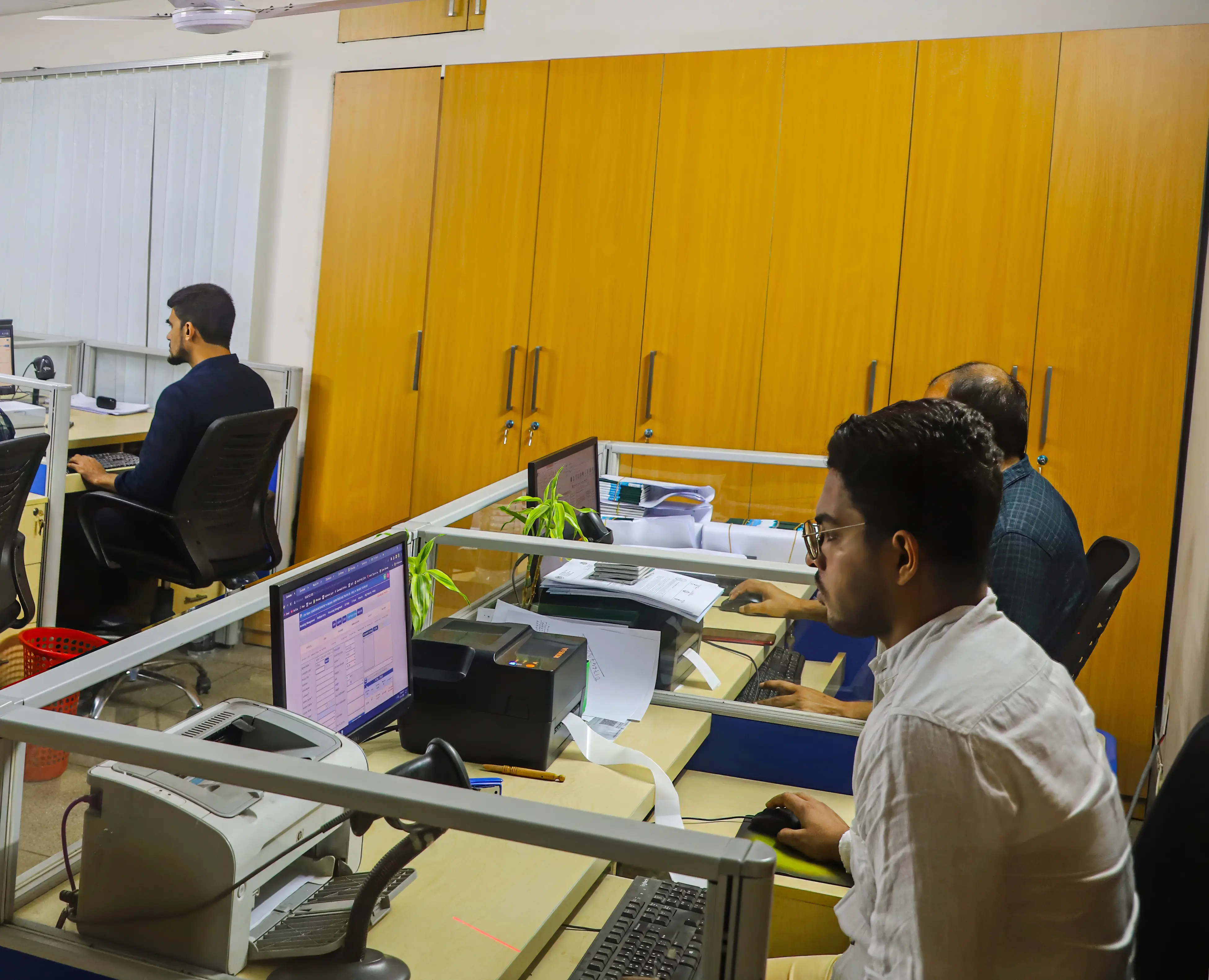 Documentation and visa processing desk